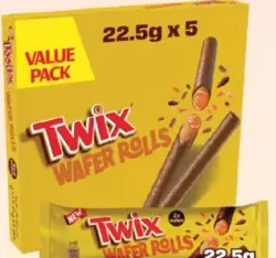 Twix لفائف ويفر