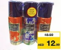 Gatsby Deodorant Spray Assorted