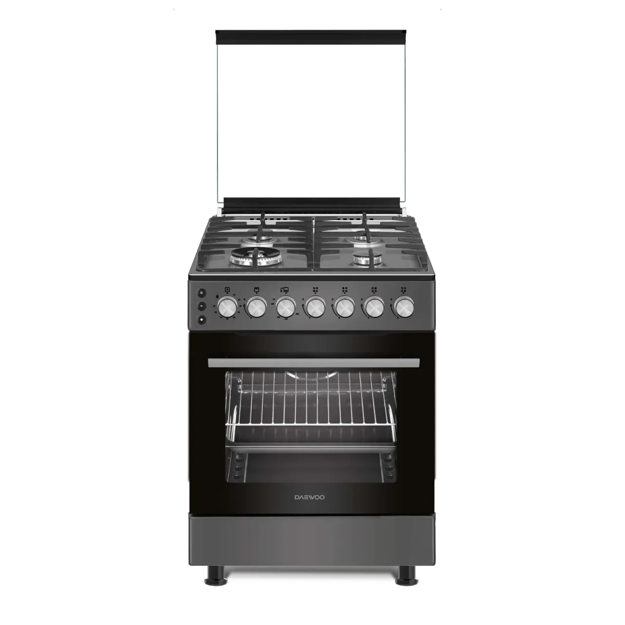 Daewoo طباخ غاز 4 شعلات، 60x60 cm، DGC-S664PSI