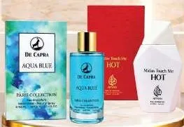 Fragrance Collection Aqua Blue / Midas Touch Me Hot