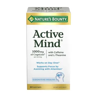 Natures Bounty Co. Natures Bounty Active Mind 60 Tablets