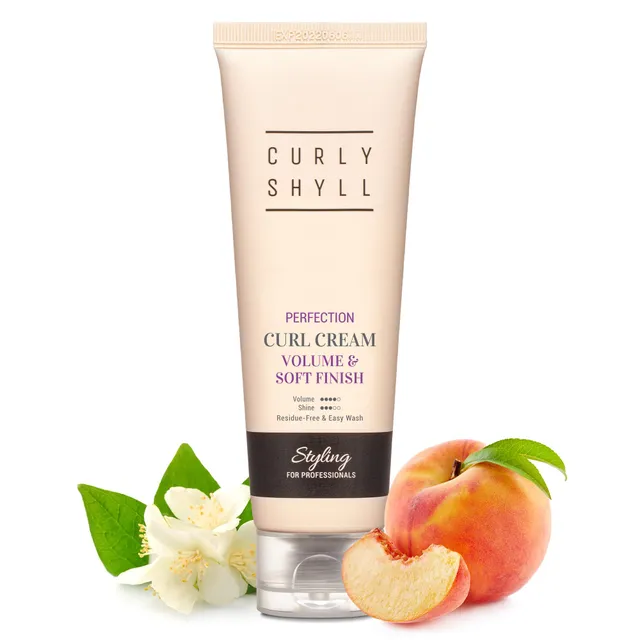 Curlyshyll Perfection Curl Cream, Lightweight for Wavy and Curly Hair