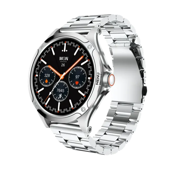 HD2 Smart Watch For Men 1.43 3D Display, Bluetooth Call/Message, 160 Sports Modes, Heart Rate, SpO2, Sleep Monitor, IP68 Waterproof, 10-15 Days Battery, Fitness Watches for Android/iPhone