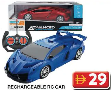 Rechargeable Rc Car