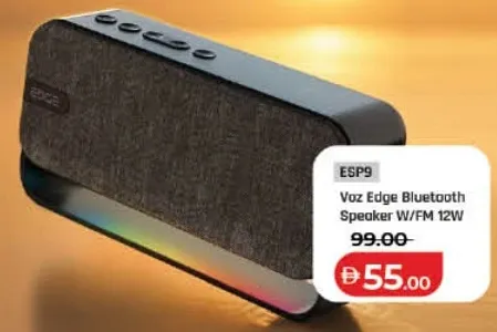 Voz مكبر صوت Bluetooth Edge مع FM 12W