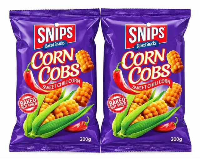 Snips Corn Cobs Sweet Chilli Corn