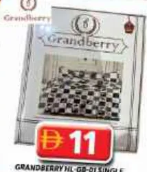 GrandBerry Single Bedsheet + Pillow Case Hl GD-01
