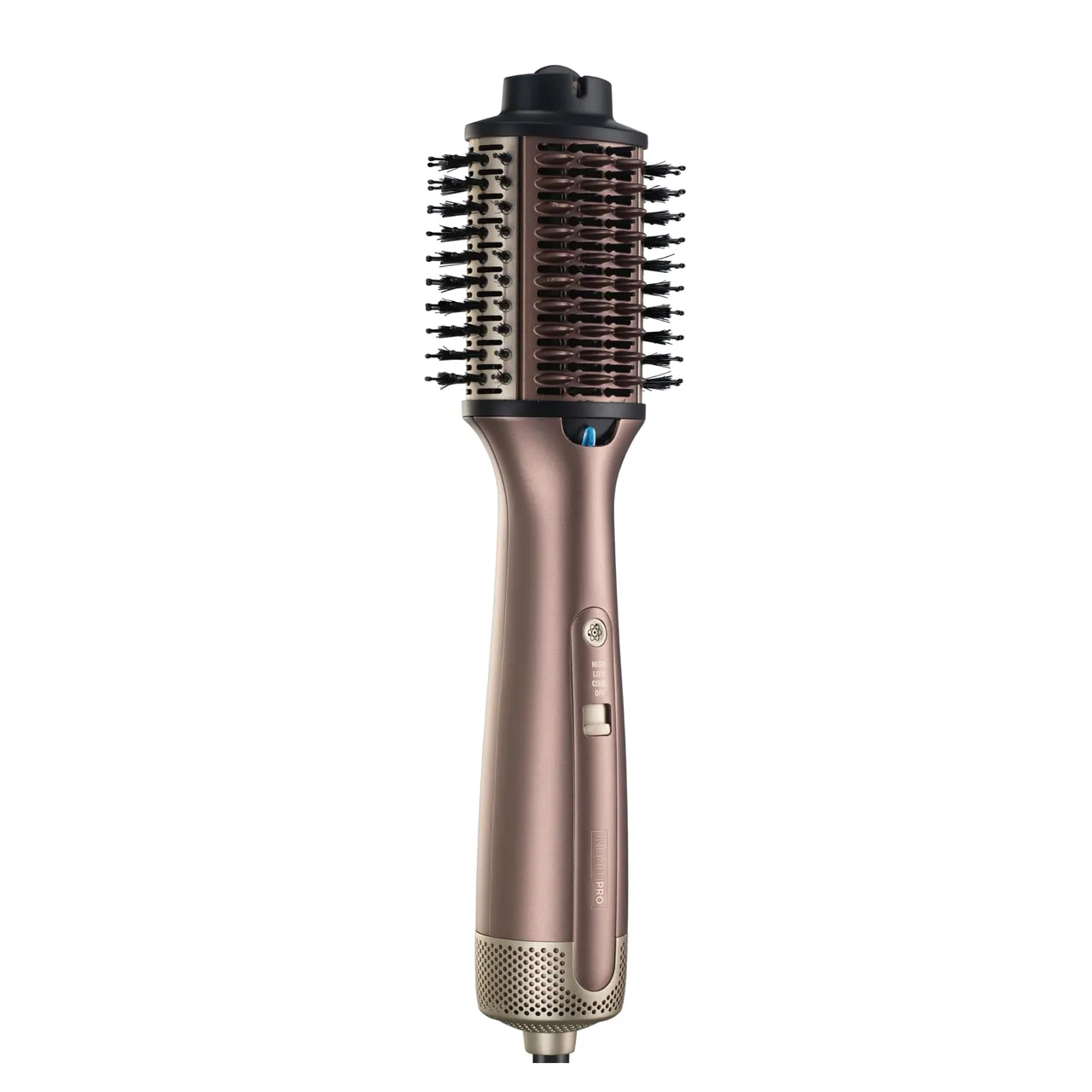 Conair فرشاة مجفف الشعر تصميم بخطوة واحدة للتحكم في النفشة أسطوانة 3"