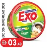 Exo Dish Shine Round
