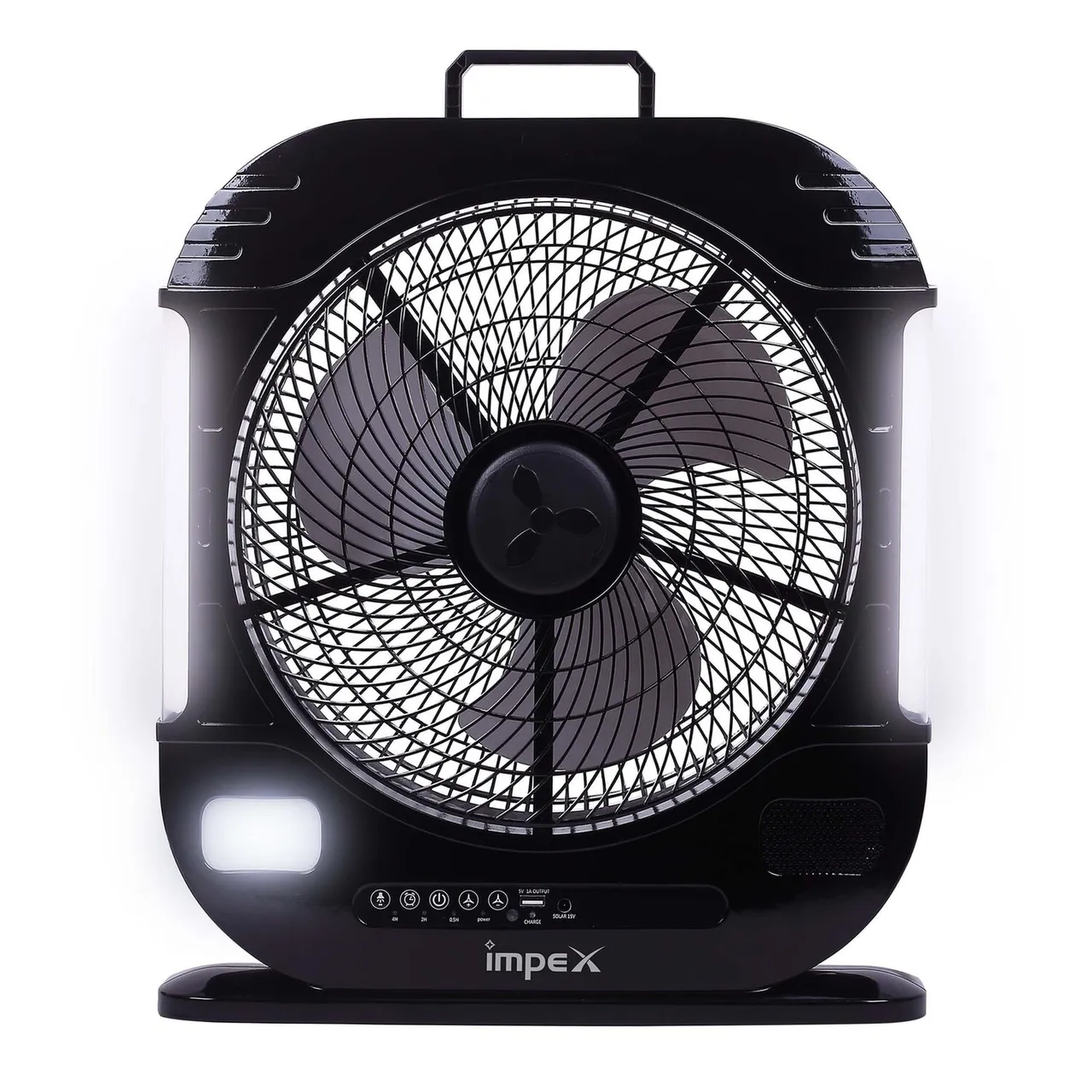 Impex مروحة قابلة للشحن كليكون