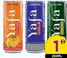 Yafa Carbonated Drink Asstd.
