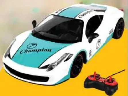 Dar Rechargeable Car with Remote Assorted