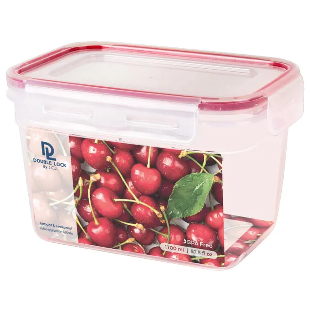 JCJ Double Lock Food Container, 1337