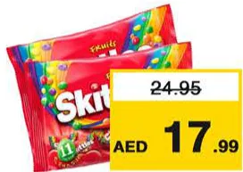 Skittles Fruits Candy Regular