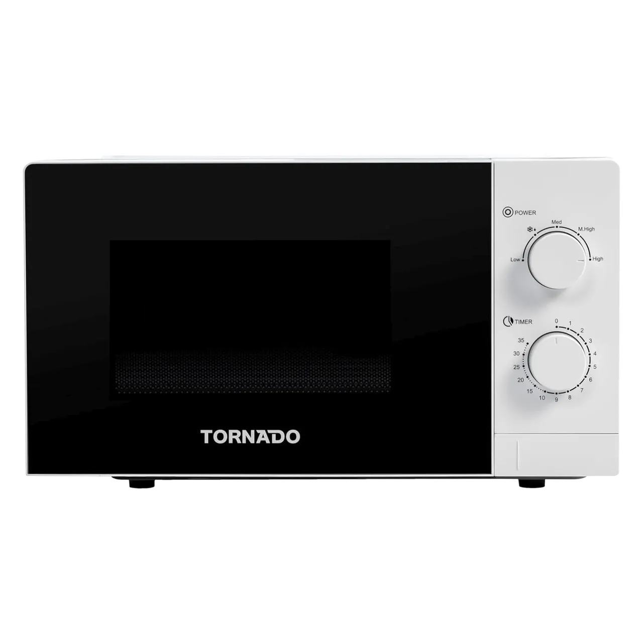tornado فرن ميكروويف TWMS-20-W-E، 700 W، كهربائي، أبيض