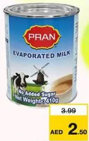Pran Evaporated Milk