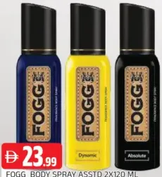 Fogg Body Spray Assorted