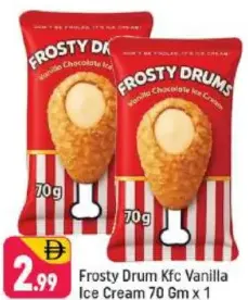 Frosty Drums Frosty Drum Kfc Ice Cream Vanilla