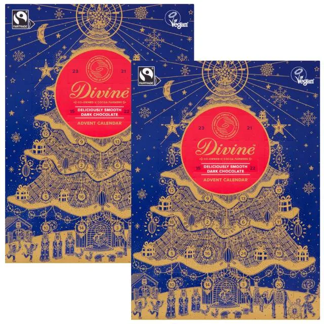 Divine Advent Calendar Dark Chocolate
