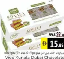 Vigo Kunafa Dubai Chocolate