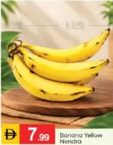 Banana Yellow Nendra