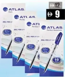 Atlas اقلام جاف متنوعة ٢٥ قلم