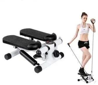 maxstrength Exercise Mini Stepper Abs Toner Workout With Resistance Bands, Multi Color