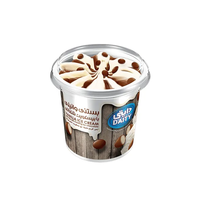 Daity Ice Cream Vanilla With Biscuits