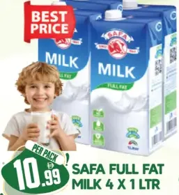 Safa UHT Milk Full Cream