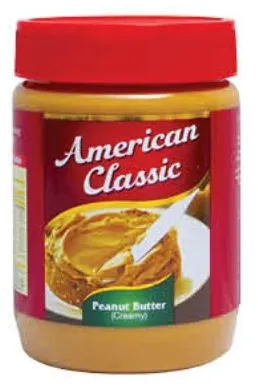 American Classic زبدة فول سوداني مقرمشة-كريمية
