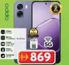 OPPO A6X 5G 4+6 GB Ram / 128 GB Tdra Gcc Warranty