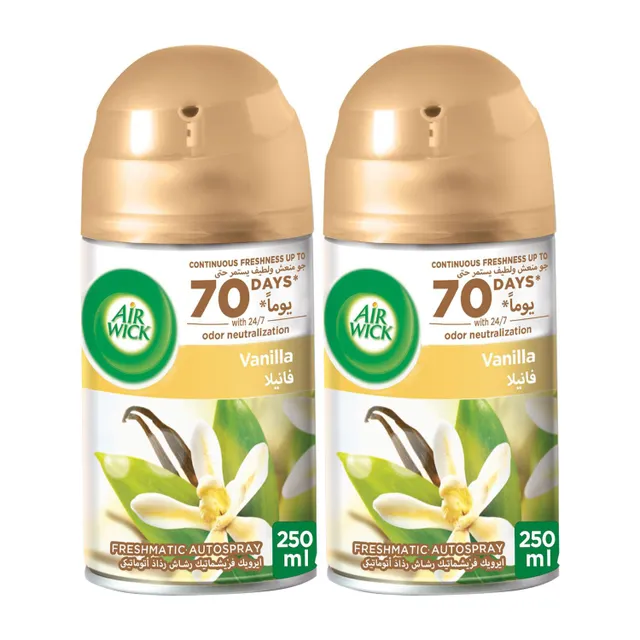 Air Wick Automatic Air Freshener Spray Refill Vanilla Scent