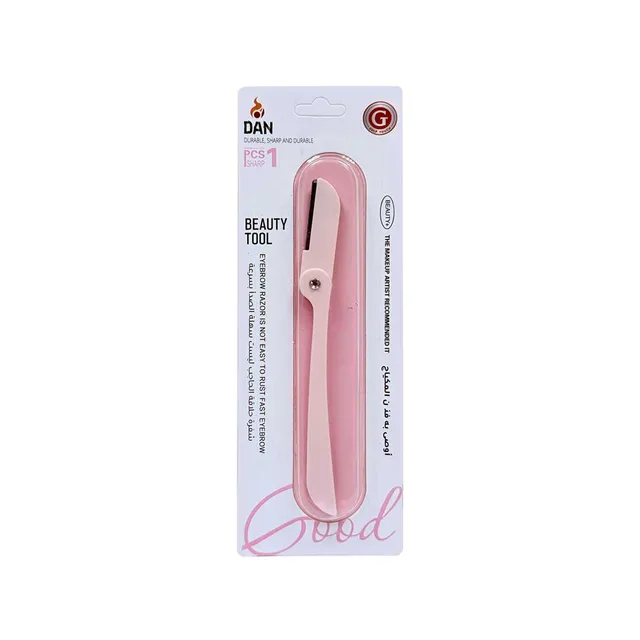 Dan Eyebrow Flip Razor Pink 1Pc
