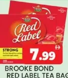 Brooke Bond كيس شاي بروك بوند ريد ليبل