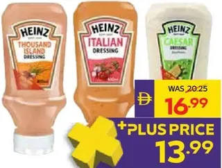 Heinz Salad Dressing ASSORTED