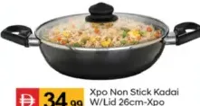 Non Stick Kadai With Lid XPO21686