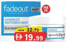 fadeout Face Cream