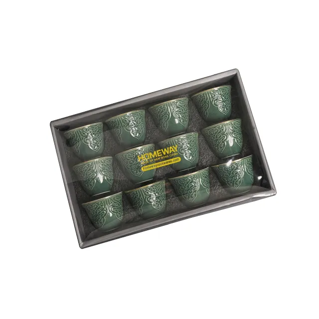 Homeway Colour Cawa Cup 12 Pcs Set