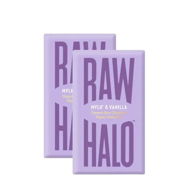 Raw Halo Milk Chocolate Vanilla