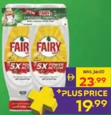 Fairy Dishwashing Liquid Power Action Assorted