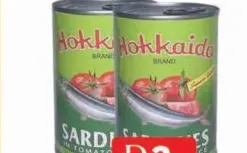 Hokkaido سردين بصلصة الطماطم