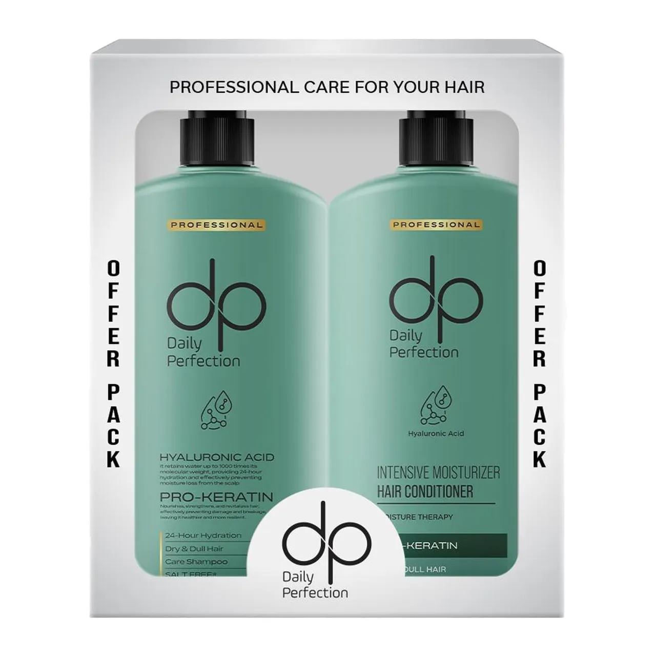 Daily Perfection شامبو وبلسم بحمض الهيالورونيك DP Daily Protection