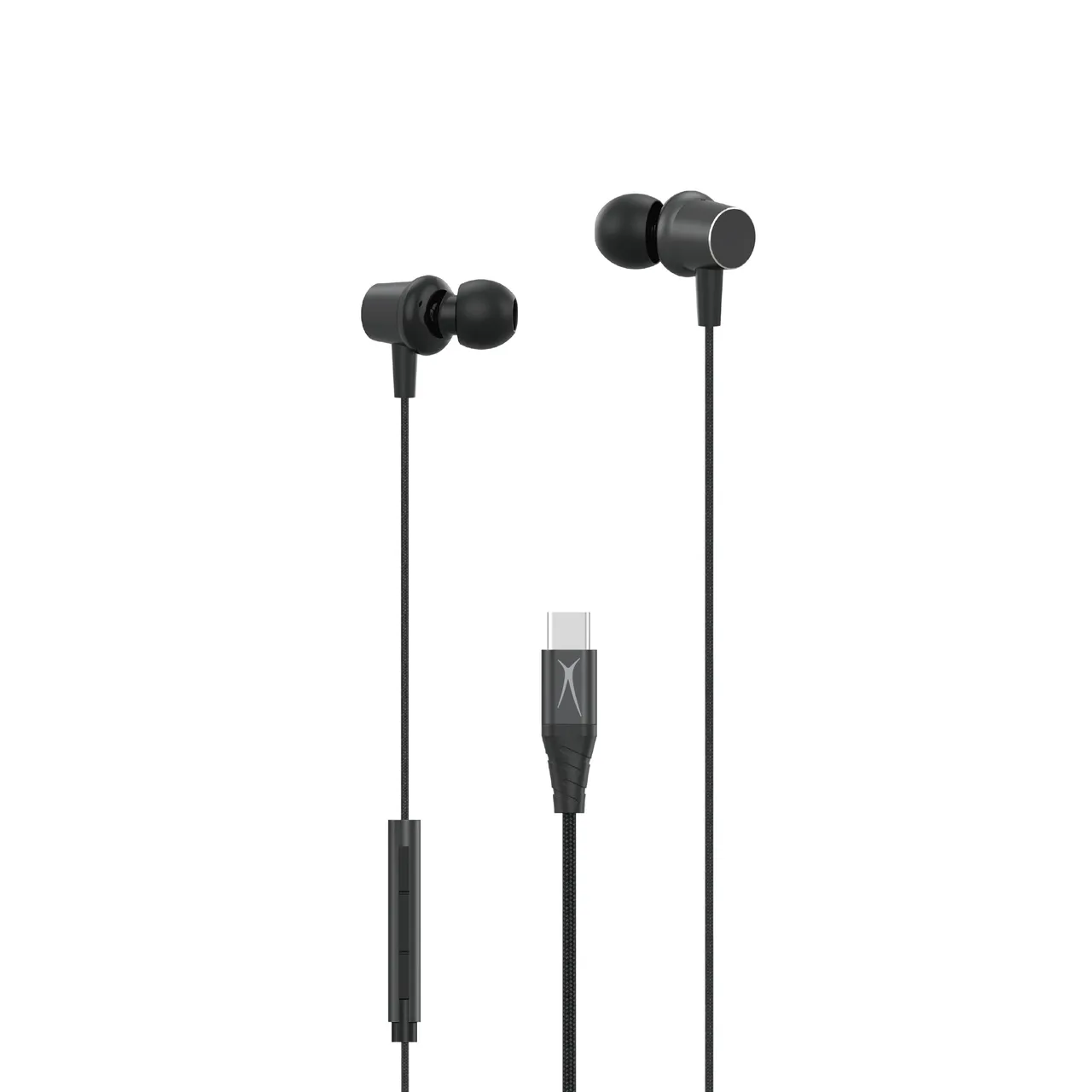 Altec Lansing سماعة أذن سلكية داخل الأذن Type-C WEP-2022، أسود