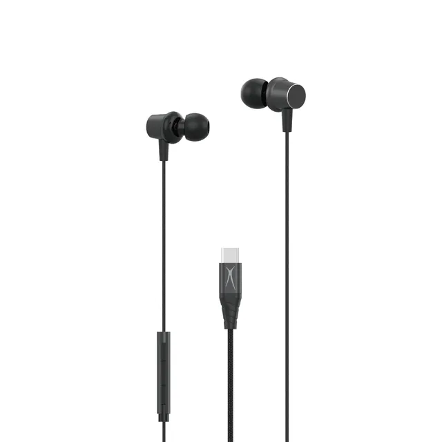 Altec Lansing WEP-2022 In-ear Type-C Wired Earphone, Black