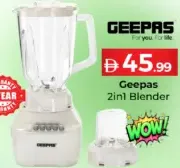 Geepas 2In1 Blender