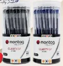 montag Gel Pen Assorted