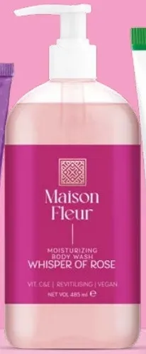 Maison Fleur Moisturizing Body Wash Whisper of Rose