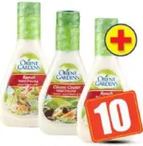 Orient Gardens Dressing Salad Caesar / Ranch, Assorted