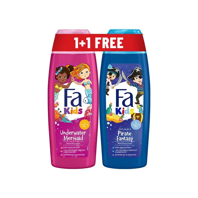 Fa Shower Gel Blue + Pink