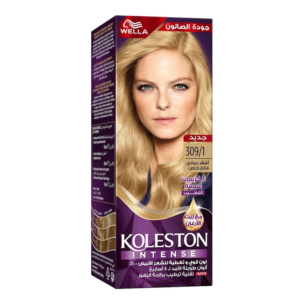 Wella صبغة شعر ويلا كولستون إنتنس 309/1 أشقر رمادي فاتح خاص